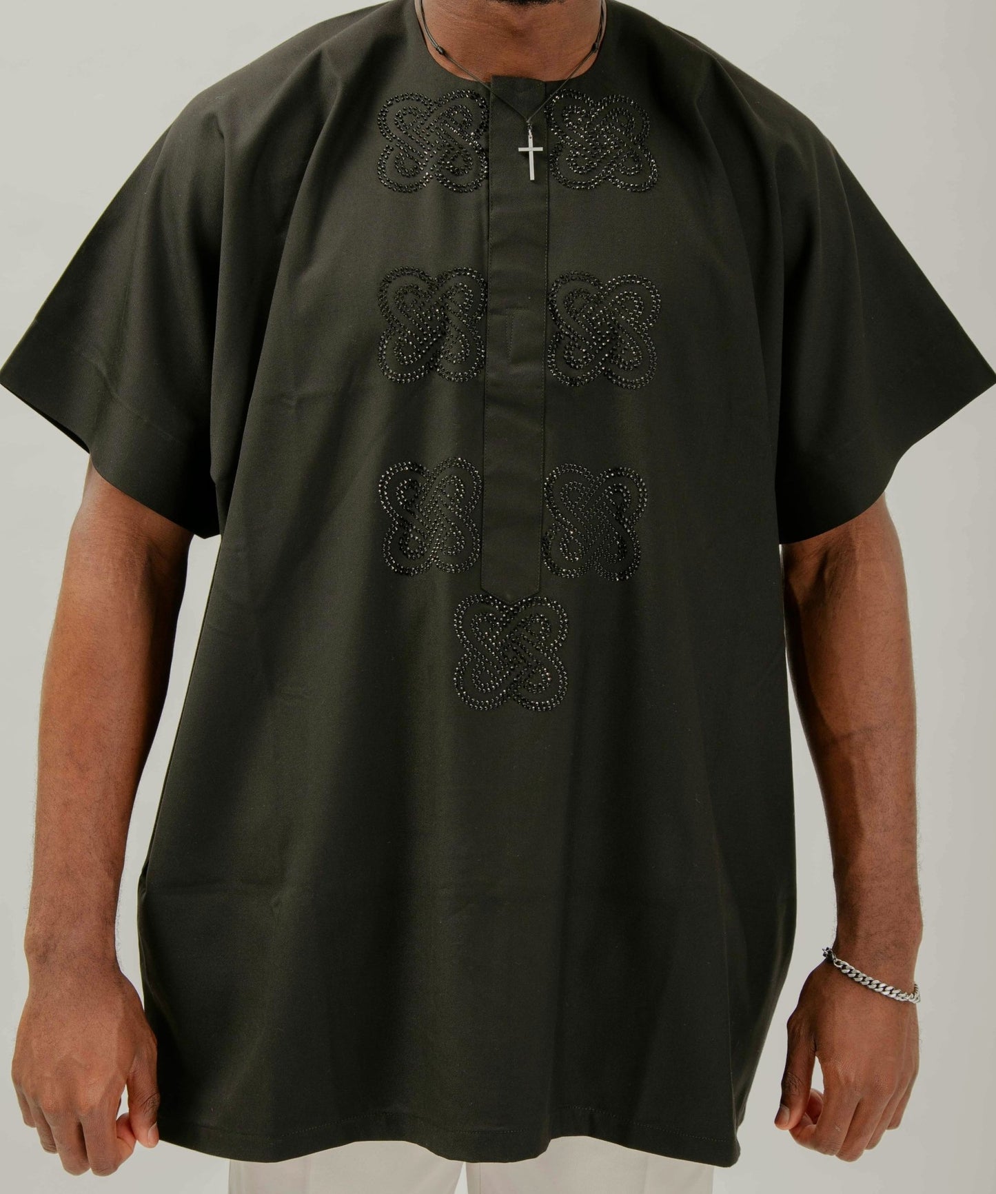 Akogo - Stoned African Inspired Tunic - Zee Store