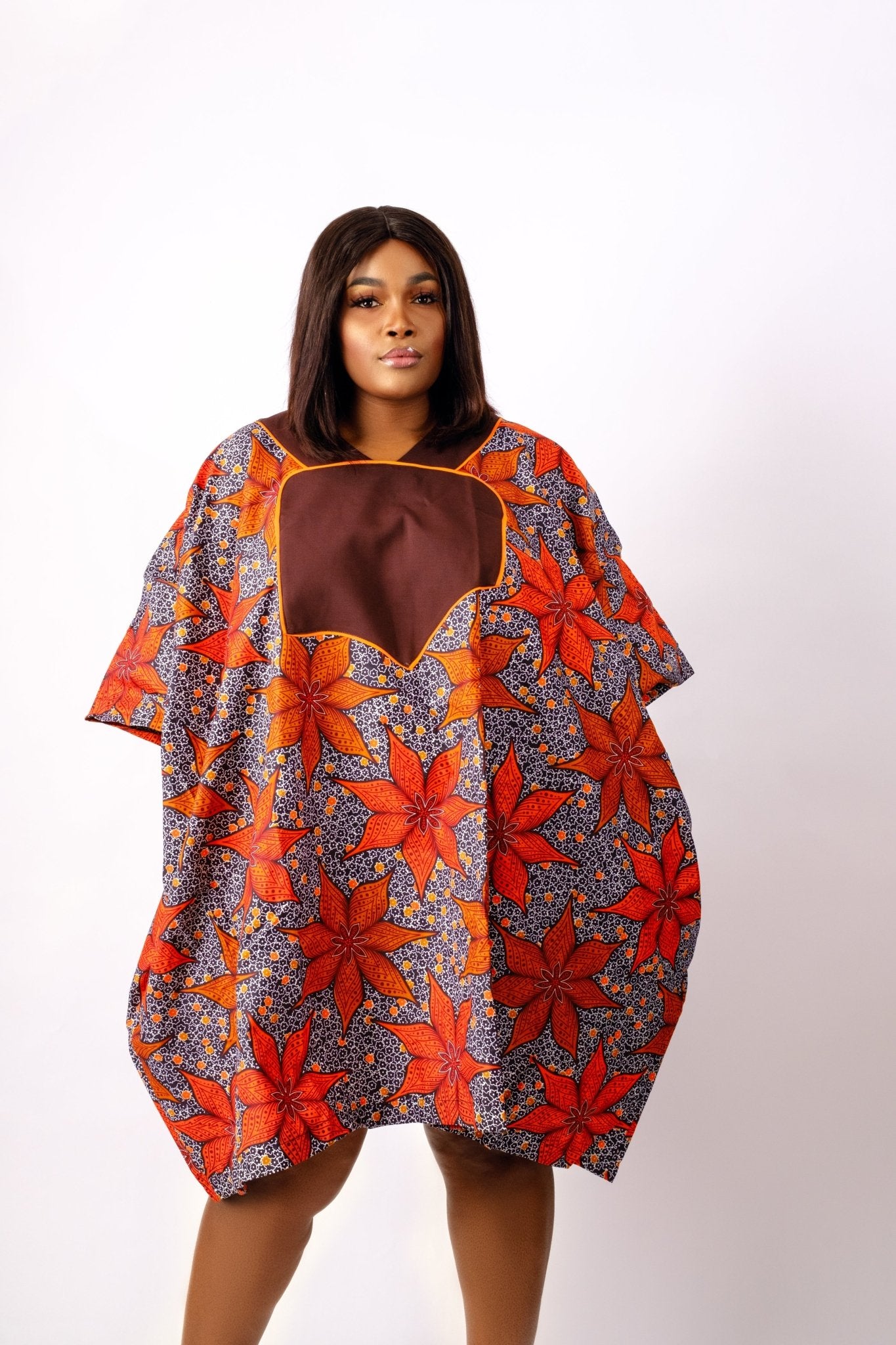 Bamaya - African print Agbada Dress - Zee Store