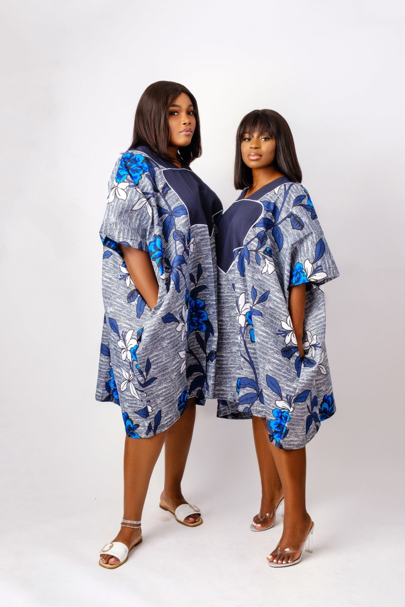 Borborbor - African print Agbada Dress - Zee Store