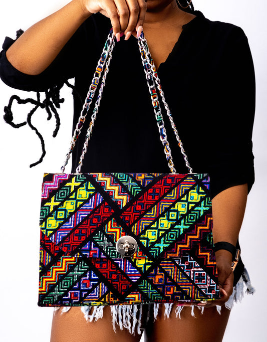 Eskista - African Print Maxi Handbag - Zee Store