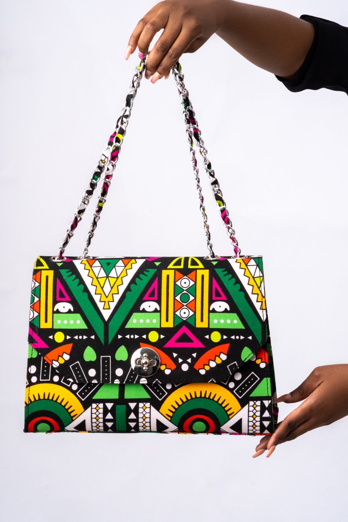 Ndombolo - African Print Maxi Handbag - Zee Store