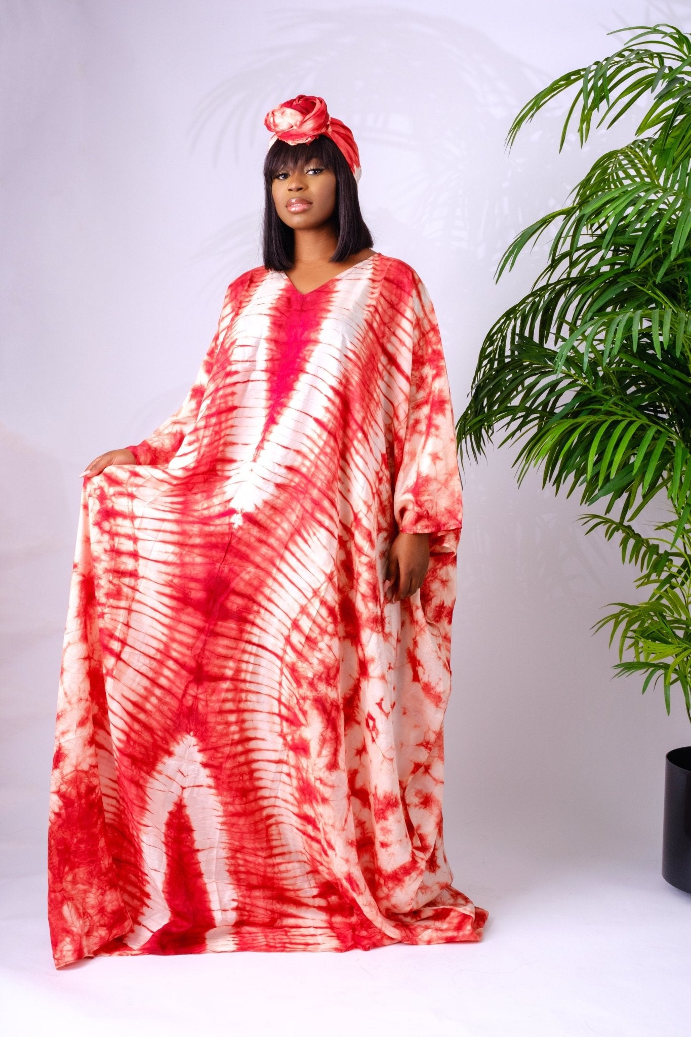 Umxhentso - Adire Maxi Bubu/Kaftan - Zee Store