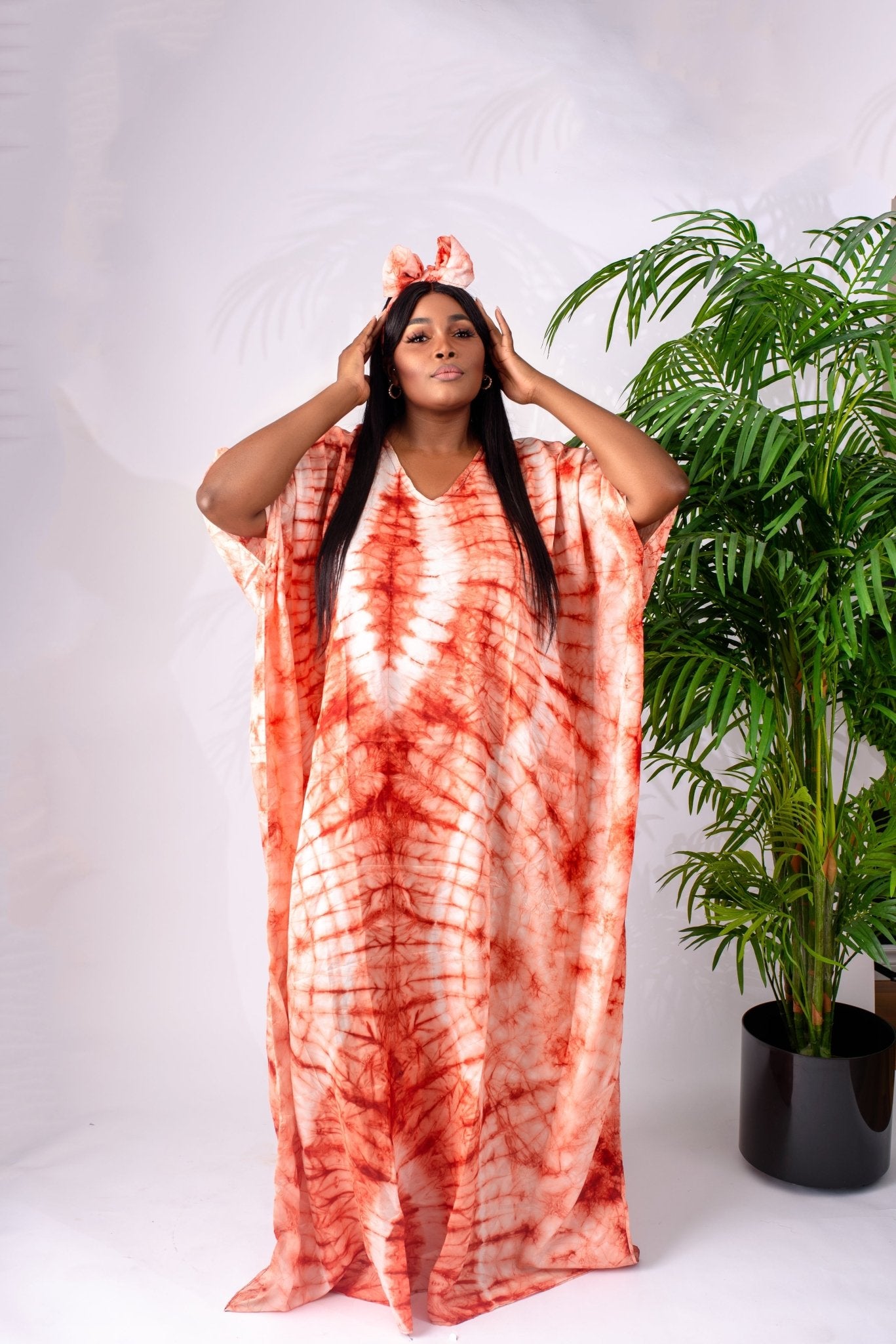 Umxhentso - Adire Maxi Bubu/Kaftan - Zee Store