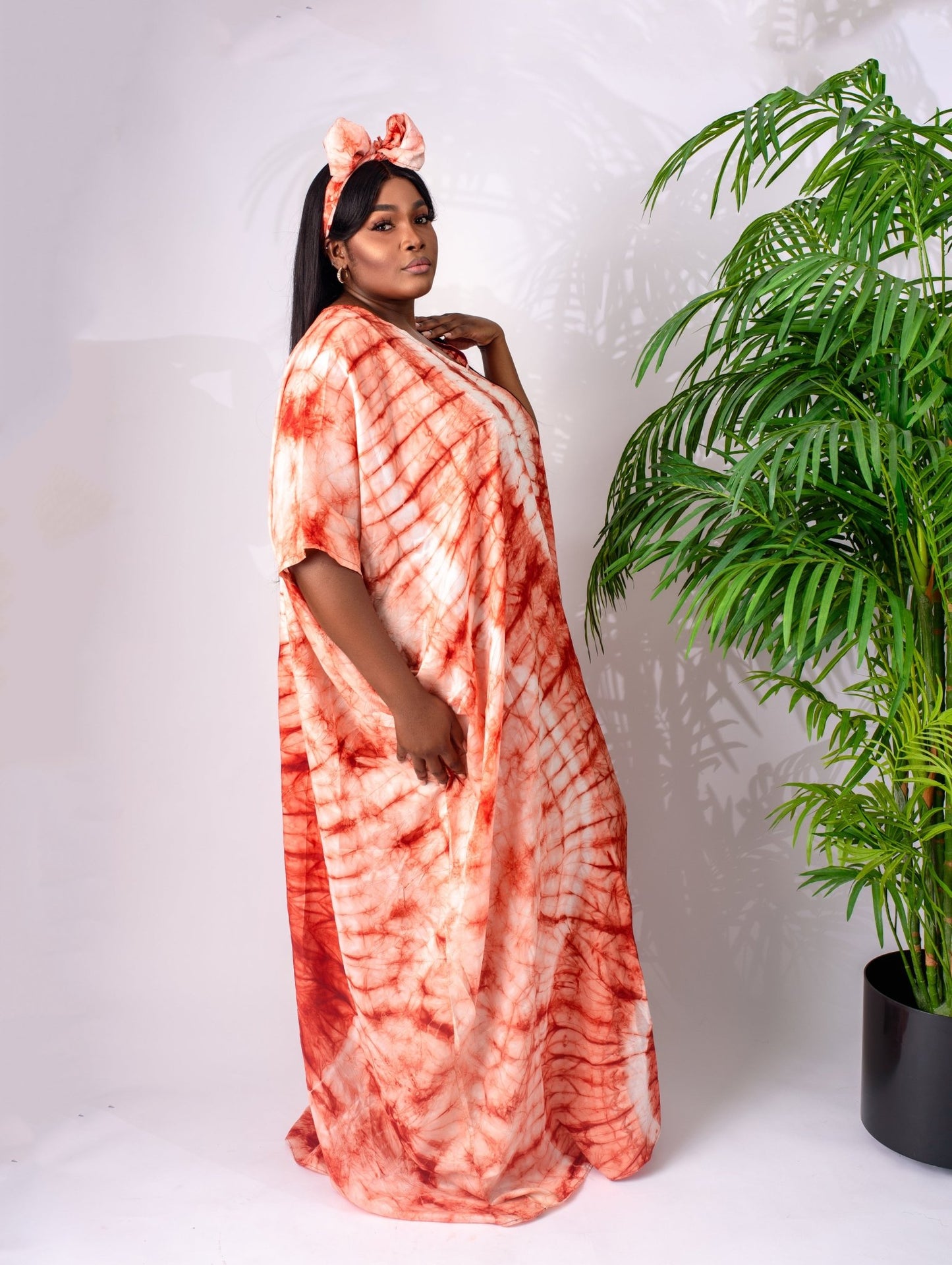 Umxhentso - Adire Maxi Bubu/Kaftan - Zee Store