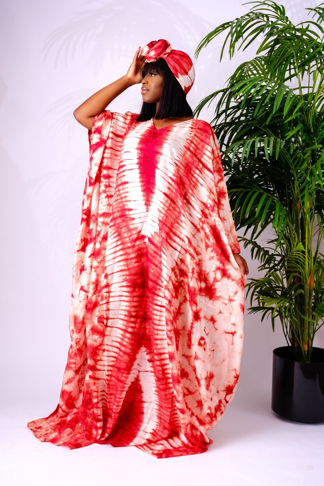 Umxhentso - Adire Maxi Bubu/Kaftan - Zee Store